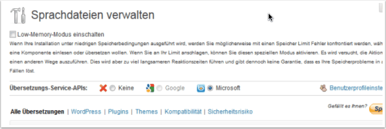 Deutsche Sprachdatei Wordpress Installieren