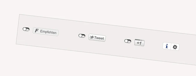 WordPress: 2-Click Social Media Buttons für Datenschutz