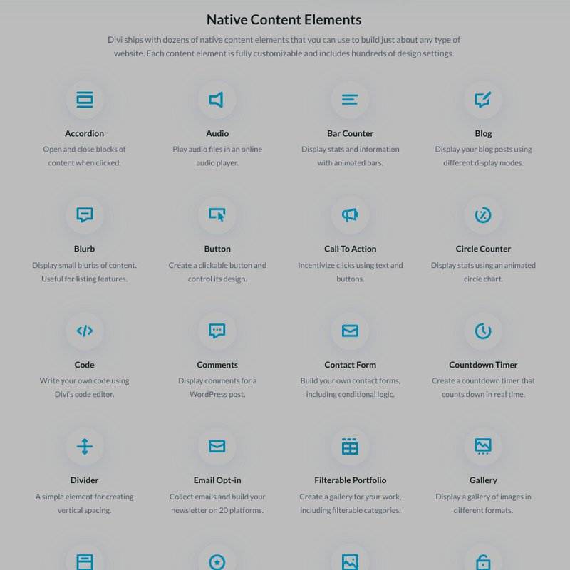 WordPress Themes Divi Module