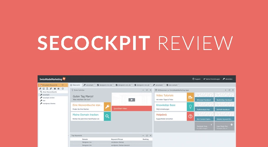 SECockpit Review – Das SEOcockpit-Keyword-Tool