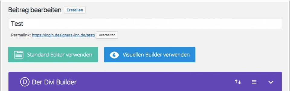 DI-Tutorial Beispiel: Pagebuilder X