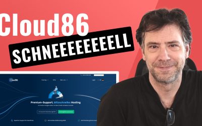 Cloud86 WordPress Hosting 🚀 Schnelle Ladezeiten für deine Website