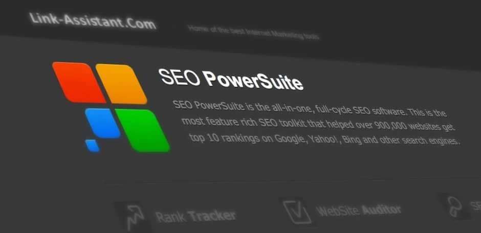 SEO Software: Link Assistant SEO PowerSuite vorgestellt.