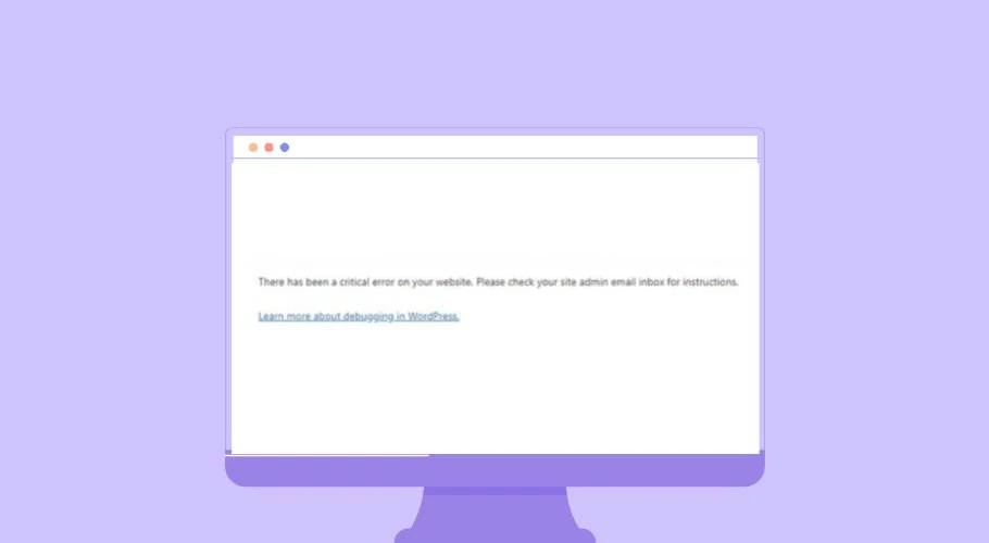 WordPress Es gab einen kritischen Fehler auf deiner Website