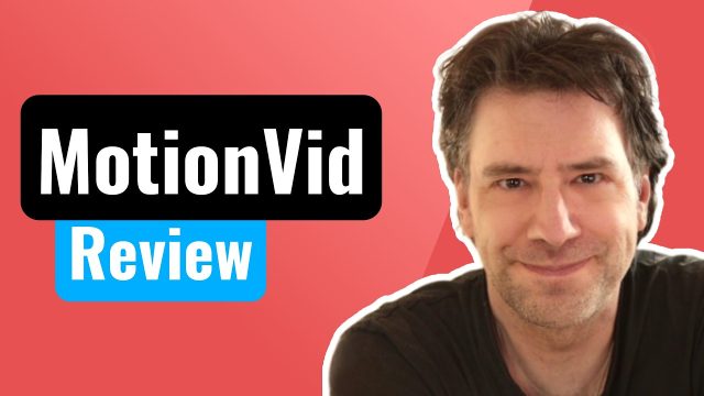 Motion Graphics ohne Design-Skills? Das ist jetzt möglich: Motionvid Review