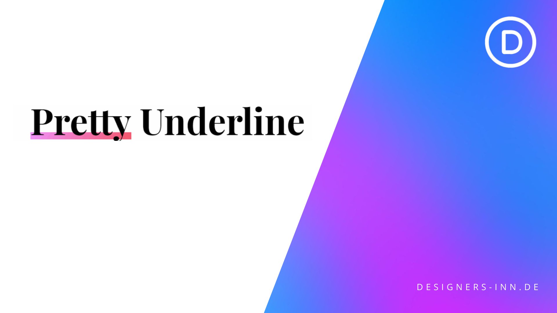 Einfacher CSS-Guide: Unterstrich Hover-Effekt im Divi Menü cover
