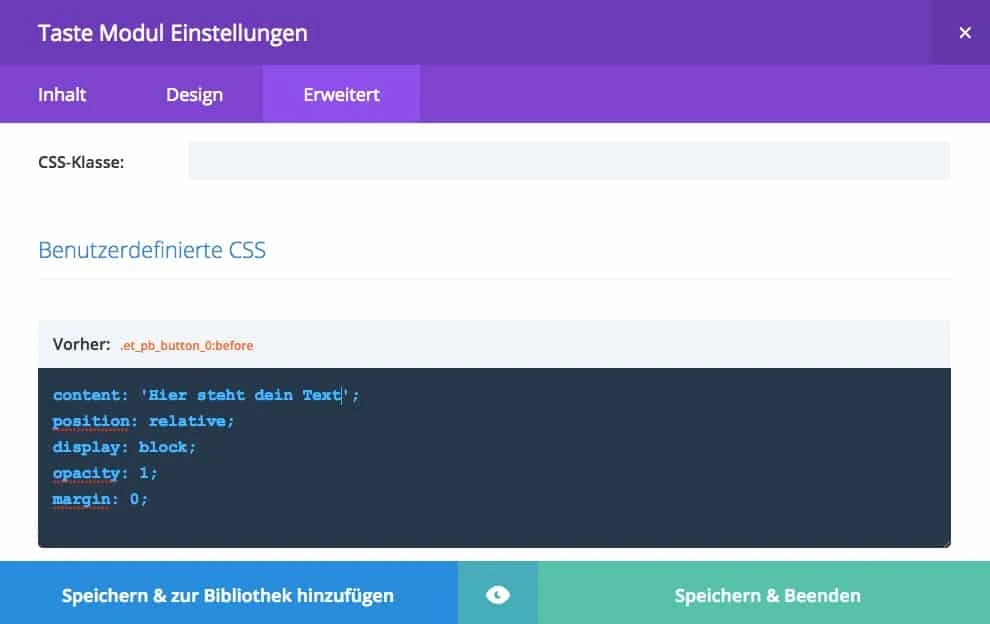 divi-taste-2-zeilig-vorher