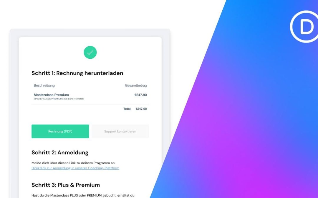 Die ultimative Anleitung zur Anpassung deiner WooCommerce Dankeseite