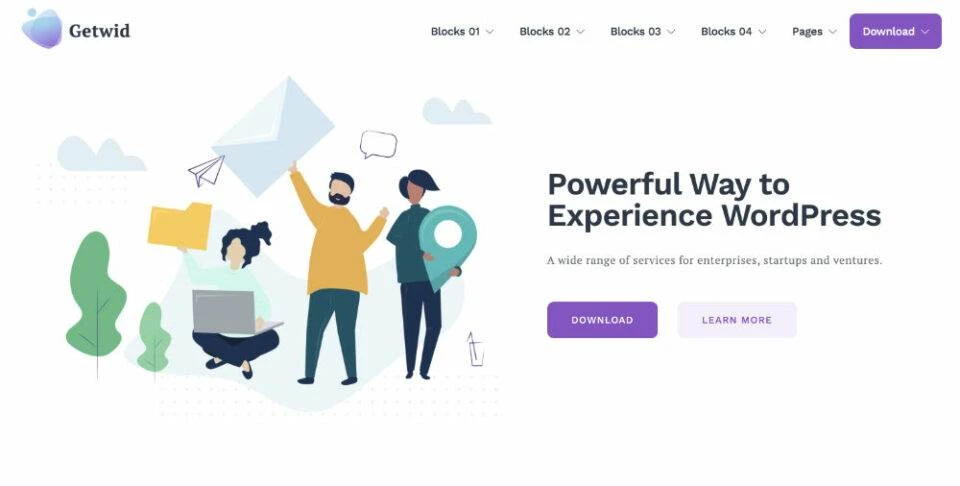 Getwid Base WordPress Theme
