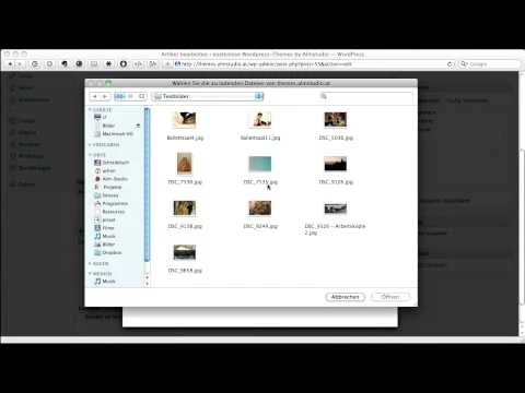 WordPress: Einfügen eines Artikelbildes (Vorschaubild)