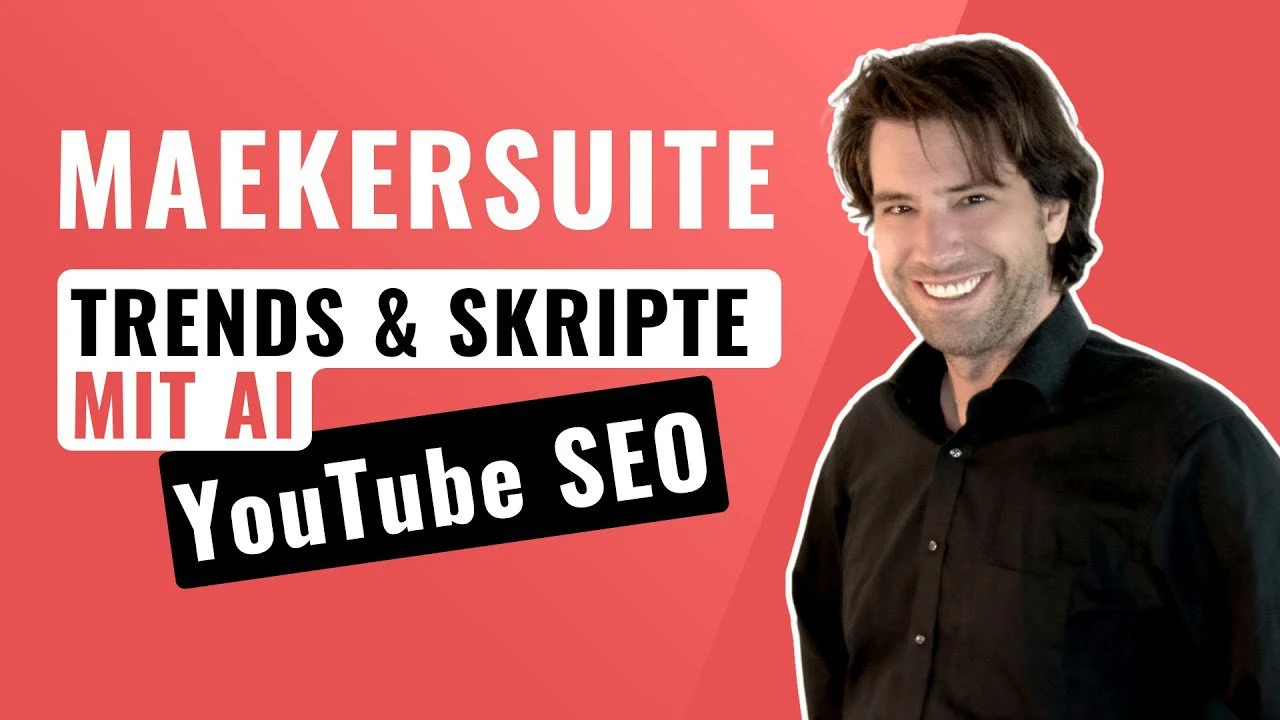 Maekersuite Review | YouTube SEO, Trends und Skripte mit AI cover Maekersuite Review | YouTube SEO, Trends und Skripte mit AI cover