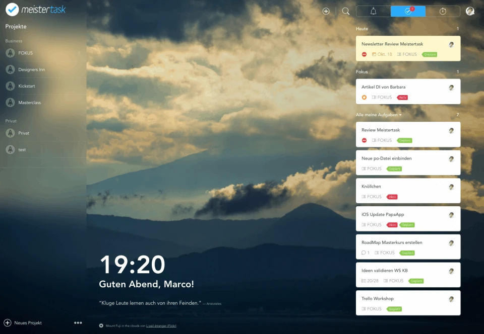 MeisterTask: Ein Task-Management-Tool mit Liebe zum Detail