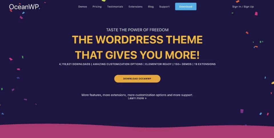 OceanWP WordPress Theme