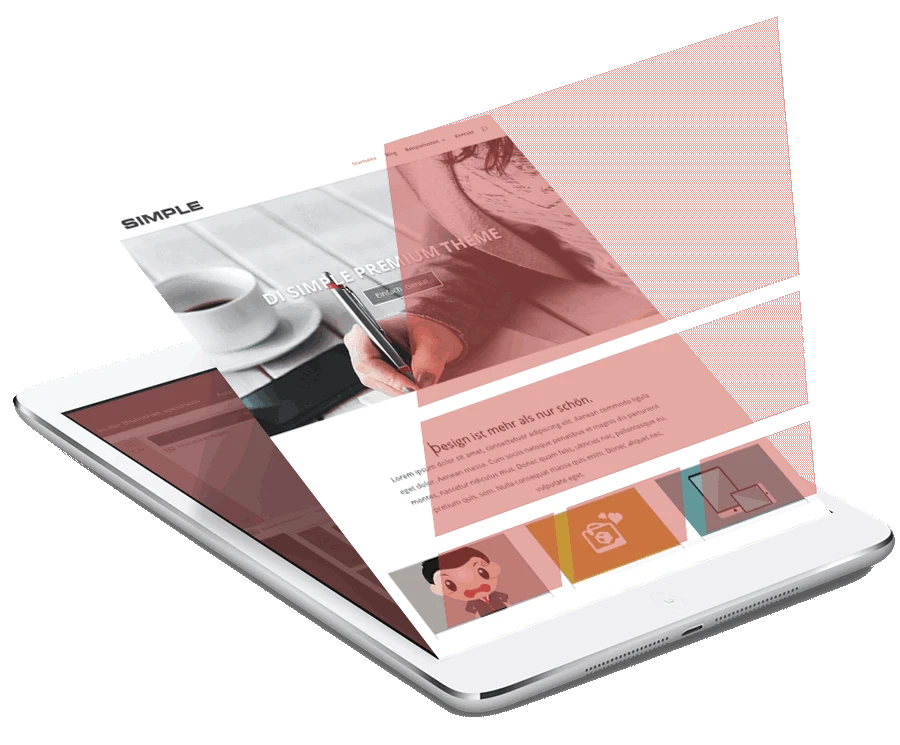 WordPress Themes visual builder