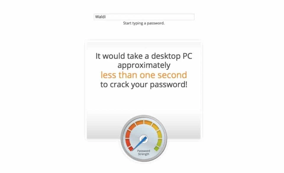 passwort sicherheit