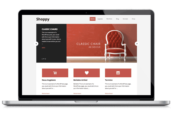 Wordpress Shop Theme WooCommerce