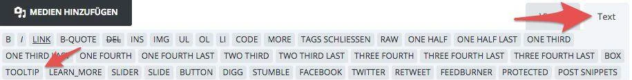 1. Der Tooltipp-Shortcode – Divi
