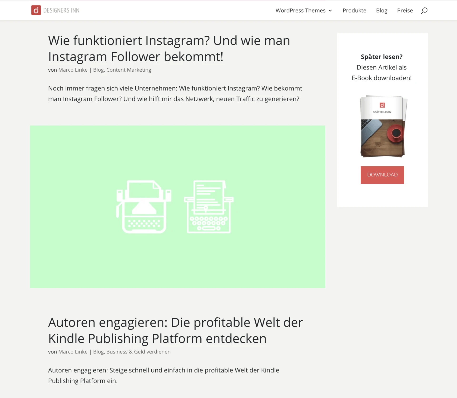 wordpress standard archiv seite