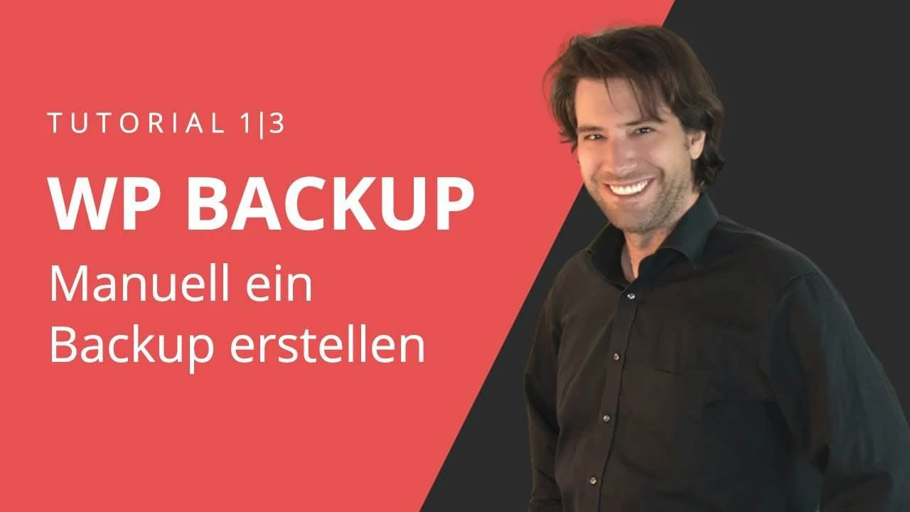 WordPress Backup manuell erstellen und wieder einspielen